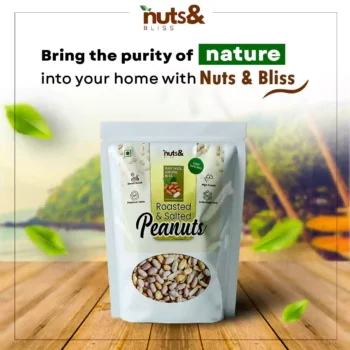 Nuts & Bliss Roasted Salted Peanut 400g - Image 3