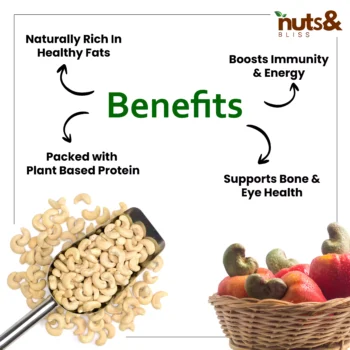 Nuts & Bliss Premium Cashew Nuts (Kaju) 400g | 800g - Image 5