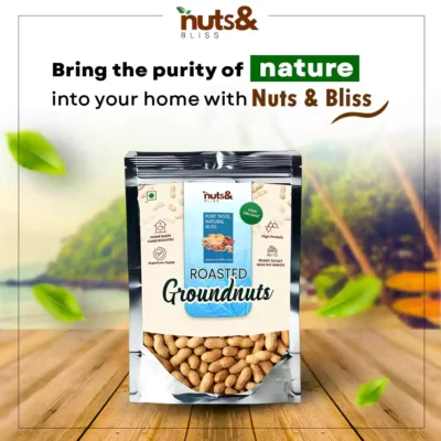 Nuts & Bliss 100% Natural Sand Roasted Home-made Groundnuts with shell 400g | 800g | 1.8kg - Image 3