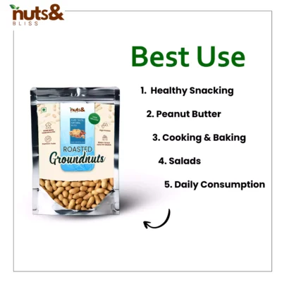 Nuts & Bliss 100% Natural Sand Roasted Home-made Groundnuts with shell 400g | 800g | 1.8kg - Image 6