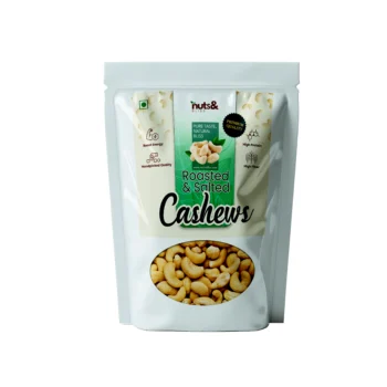 Nuts & Bliss Roasted Salted Cashew 400g - Image 1